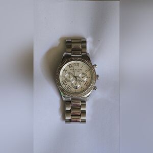 Michael Kors Silver Chronograph Men's Watch